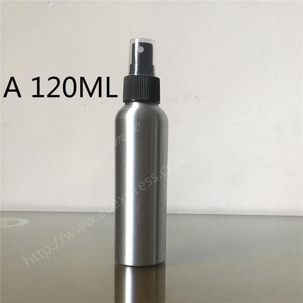 

storage bottles & jars 200pcs/lot 120ml aluminum bottle, 120cc spray bottle,metal perfume container, essential oil bottle