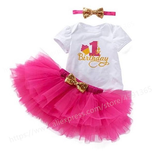 

girl's dresses baby girls dress 2021 summer princess birthday party costume toddler infant kids clothing, Red;yellow