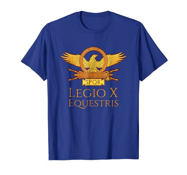 

gaius julius caesar shirt - legio x equestris rome gift, White;black