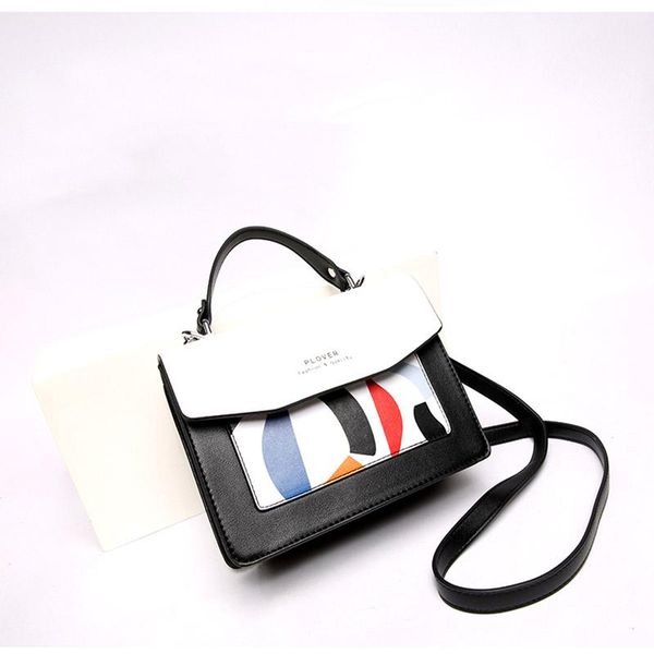 

duffel bags plover handbag women's small bag 2021 korean version of ol tide hit color wild cross-body single shoulder lady female bl