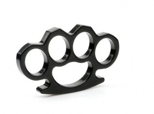

original gilded new steel brass knuckle duster color black plating silver hand tool clutch