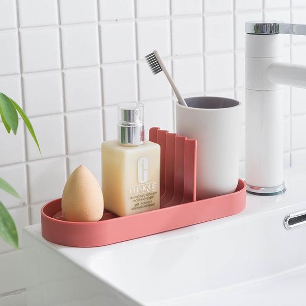 

hooks & rails deskbathroom shelf storage rack organizer for kitchen drain rag soap cosmetic household accessories