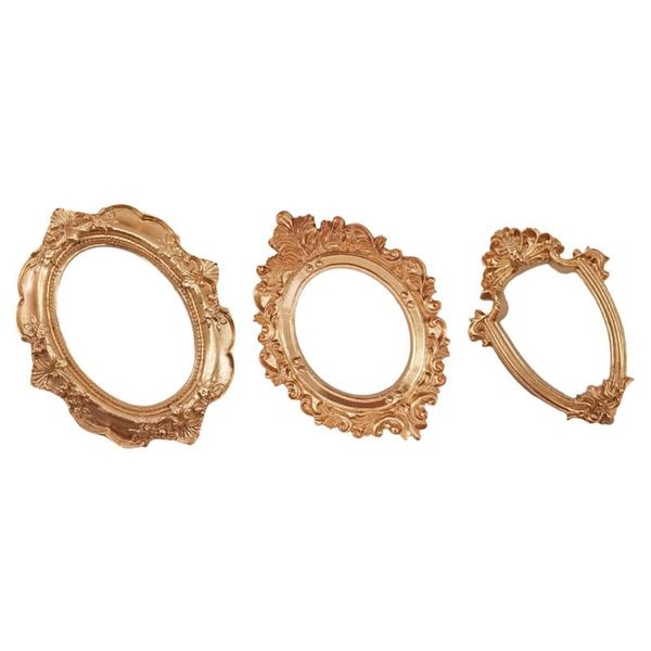 

frames 3pcs po shooting props delicate resin frame adornment exquisite decor
