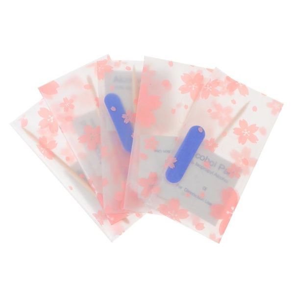 

nail art kits 5 sets of practical jelly glue file alcohol cotton accessories set
