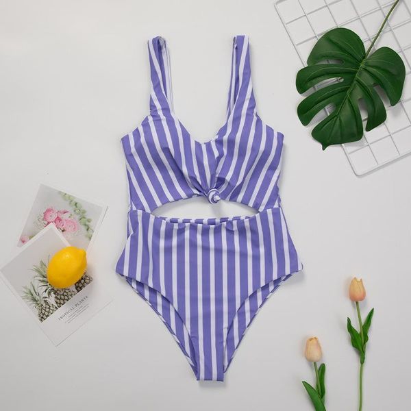 

women's swimwear 2021 striped bat purple ethnic style print sport bandeau push up bikinis women swimsuit thong, White;black