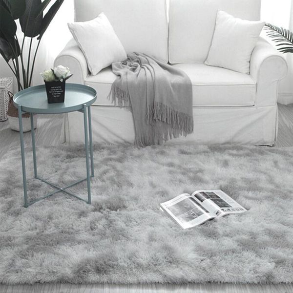 

carpets nordic style gray pink non-slip floor mats artificial wool living room carpet styles versatile bedroom