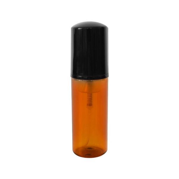 50 ml marrone schiuma schiuma bottiglia fine shampoo lozione bottiglie riutilizzabili pompa schiuma dispenser di sapone spedizione veloce