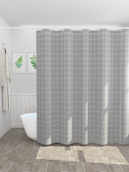 

shower curtains nordic bathroom curtain waterproof thick washable fabric decor cortinas household merchandises df50