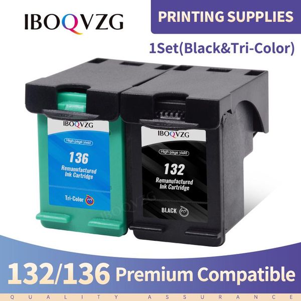 

ink cartridges iboqvzg compatible 132 for 136 posmart 2573 c3183 d5163 officejet 6213 5443 d4163 psc 1513 1513s