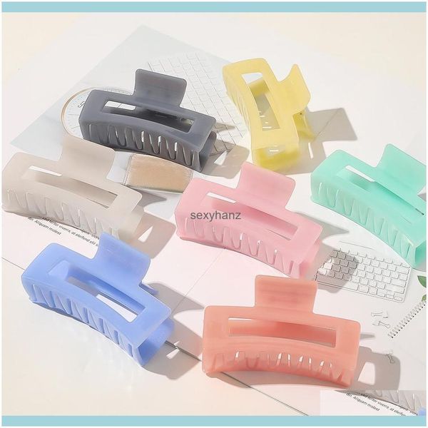 

jewelry solid aessories women claws ladies crab clamps ponytail hair female girl holder rope drop delivery 2021 m2mev, Slivery;golden