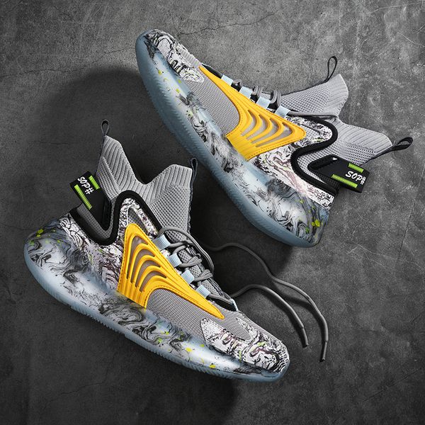 

shoe running summer breathable putian 2021 fashion men's sports daddy, Black;white