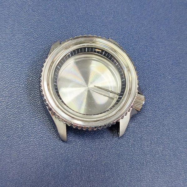 

repair tools & kits the watch case 41.6mm black inner shadow stainless steel 316l, suitable for nh35/nh36 automatic movement waterproof