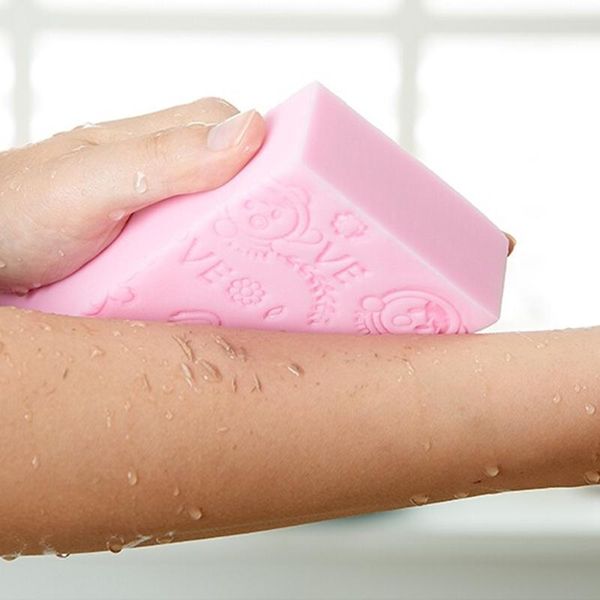 

washcloths & wash gloves soft cartoon baby bath sponge brush rubbing scrubber for toddler infant gift