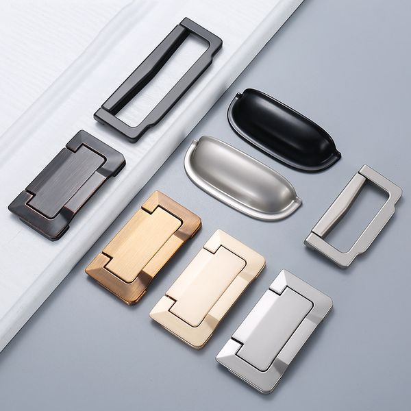 

hidden door handle zinc alloy tatami recessed pull sliding door handles bedroom cabinet handle furniture handle hardware