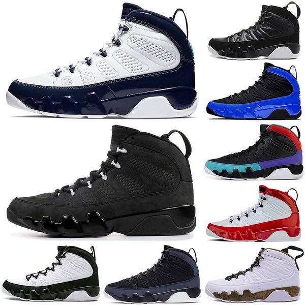 

popular retro 9s basketball shoes men unc the spirit racer blue og space jam gym red anthracite outdoor sports trainers eur 40-47