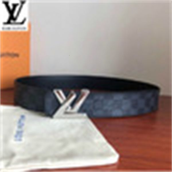 

brand designer luxury belt men's dress a versatile authentic official mens belts for men women belt with box, Silver