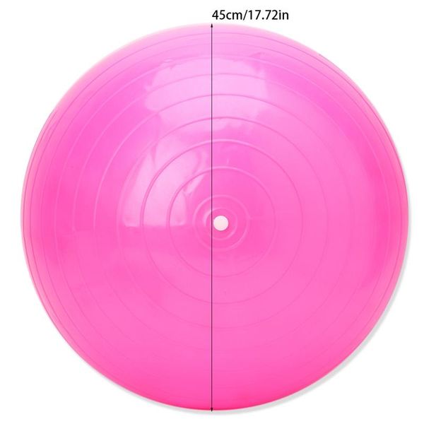 

45cm size fitness exercise training yoga class gym ball core gymball pvc w8ee