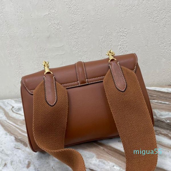 

cross body teen lock buckle wide shoulder strap large capacity commuter messenger bag for women