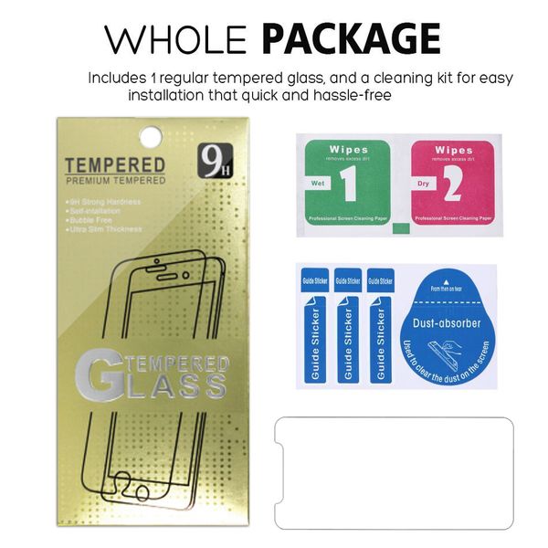 

screen protector for huawer p20 lite mate 20 p10 iphone xs max alcatel 1x tempered glass protector film 0.33mm protector for lg v40 v30