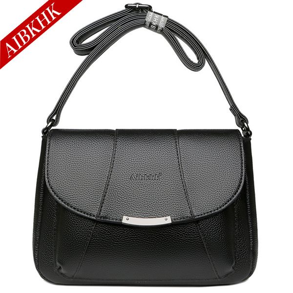 

middle-aged female 2021 new m641 bag square send mother simple leather messenger and fashion elderly small soft one-shoulde prcxe