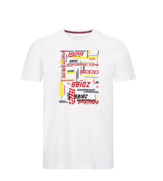 

2021f1 racing short-sleeved round neck polyester quick-drying casual summer men can be customized plus size same style sweatshirt