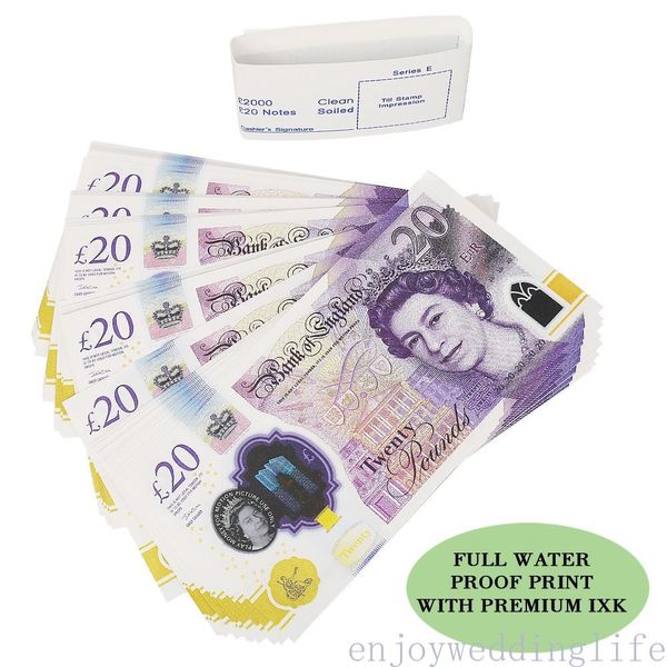 

printed money toys uk pounds gbp british 10 20 50 commemorative prop money toy for kids christmas gifts or video film