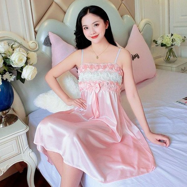 

women's sleepwear night wear nighty home dress purple sleep gown nighties for women shirt long, Black;red