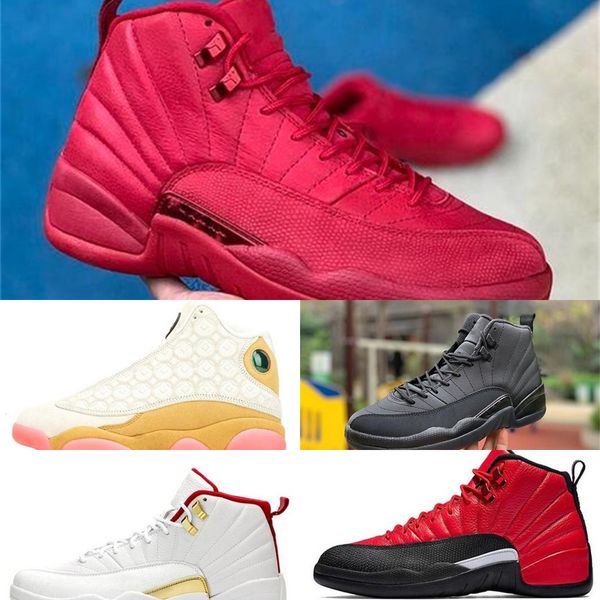 

[with box]12 jumpmanwool men basketball shoes 12s grey black man and women 12s sports sneakers women running shoes for men 4537iu