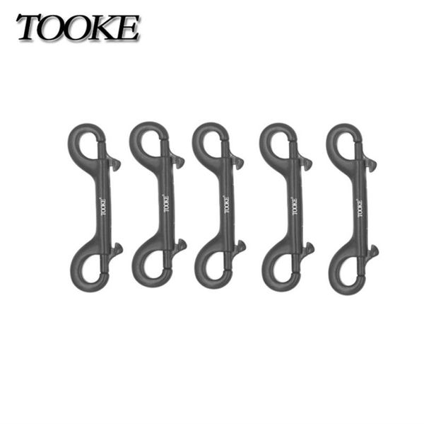 

pool & accessories 5pcs scuba diving 75mm 90mm 100mm 116mm 316 black stainless steel hook double ended bolt snap buckle metal clip