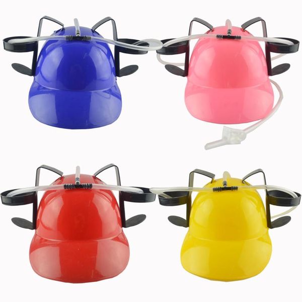 

party hats 2021 lazy lounge beer soda guzzler helmet drinking hat birthday cool unique toy handsdrink miner