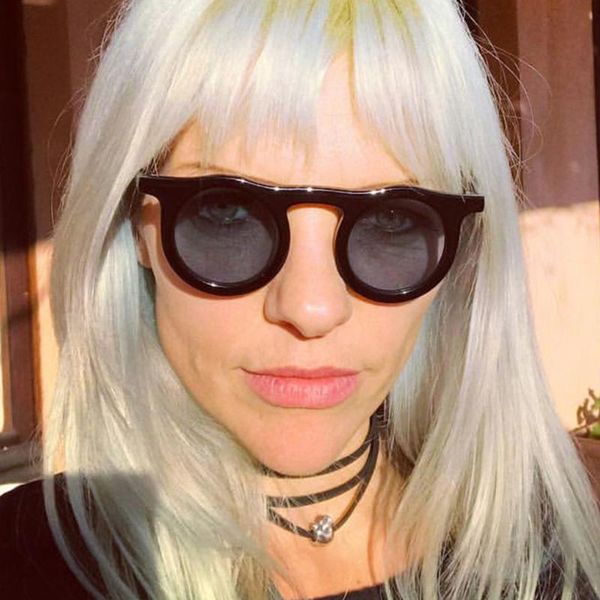 

sunglasses round designer woman sun glasses metal shields female retro streetwear men women uv400 gafas de sol, White;black