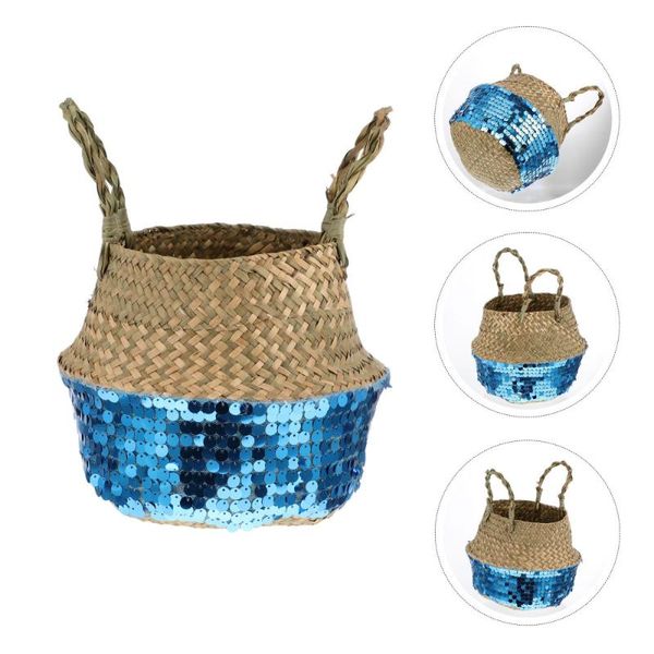 

storage baskets 1pc flower basket decorative household foldiing sundries