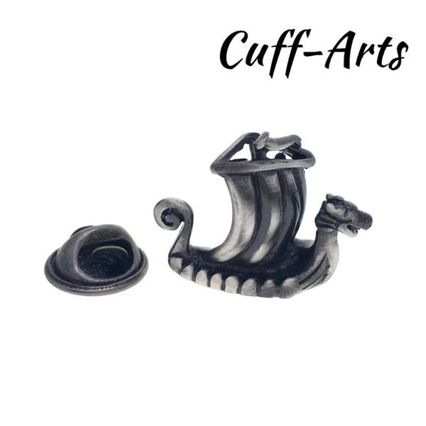 

pins, brooches cuffarts men viking ship lapel pin 2021 classic dragon boat anti man gifts p10096, Gray
