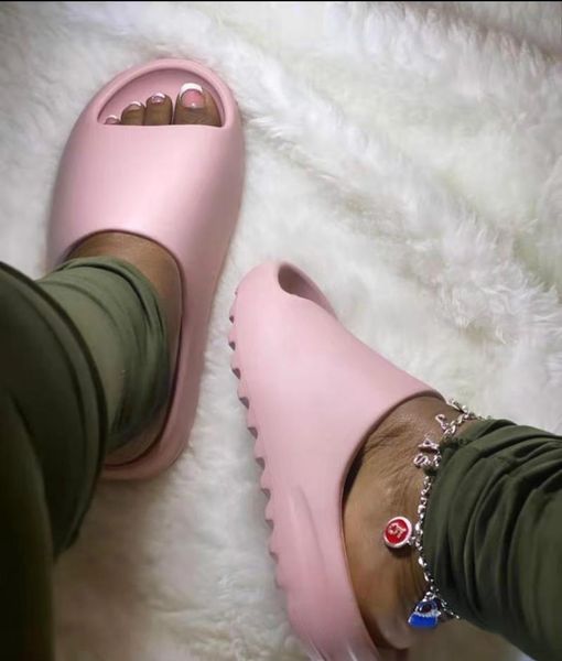 Hausschuhe LLUUMIU Slides Luxus Designer Marke Ferse Rosa Hause Frauen Dicke Untere Sohle Badezimmer Indoor Paare Plattform