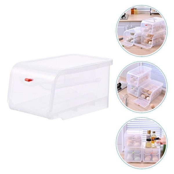 

storage bottles & jars 1pc durable practical useful creative egg crisper box food