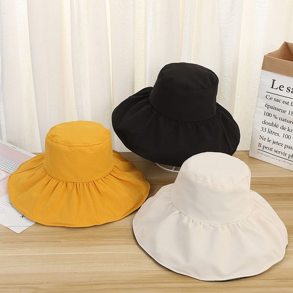 

japan is empty hat female summer thin black glue hat korean version face cover no hats outdoor travel visor hats, Blue;gray