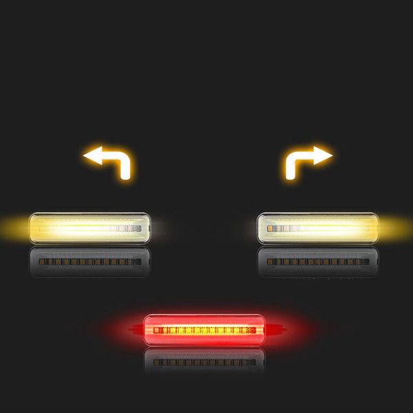 

bike lights bikight waterproof usb rechargeable led light for bicycle charge cycling tail taillight safety