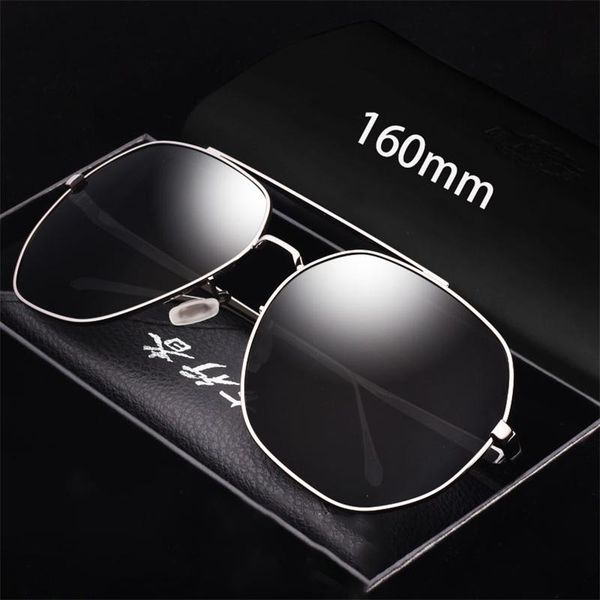 

sunglasses evove oversized polarized male women pochromic sun glasses for men day night driving large big shades, White;black