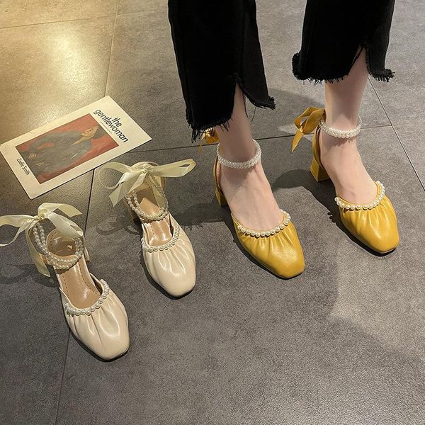 

sandals low woman leather low-heeled fabric rome pu rubber hoof heels slides, Black