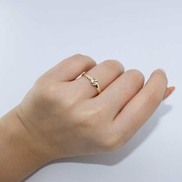 

cluster rings gold plated vintage cavity model ring, Golden;silver