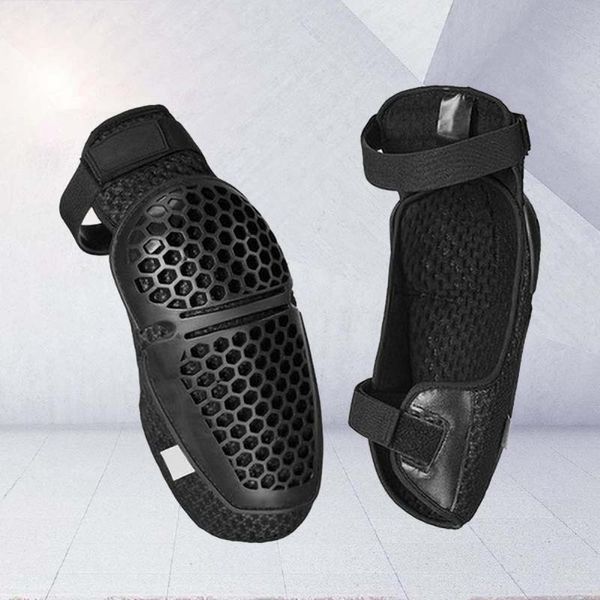 

elbow & knee pads motorcycle gear 1pair universal running cycling protector pad outdoor accessory absorbing for sports, Black;gray