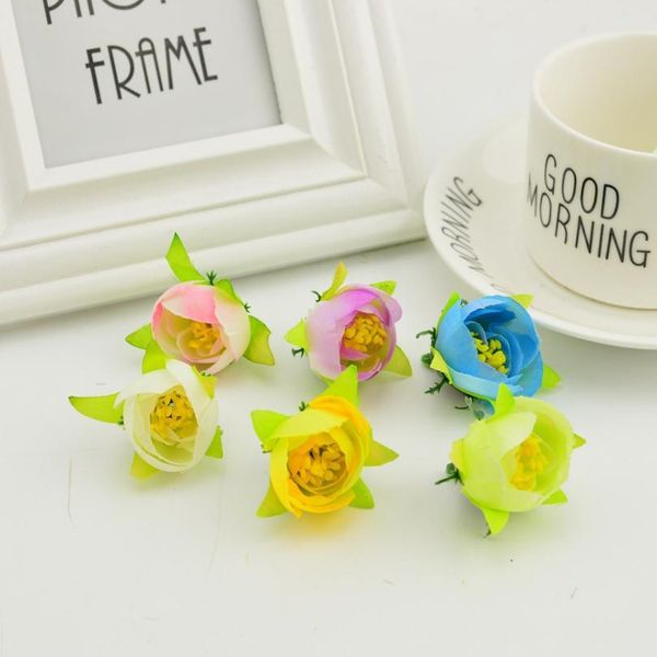 

10pcs silk peony head stamens wedding& home decoration fake flower diy make door wreath&flower wall hat artificia jlluut
