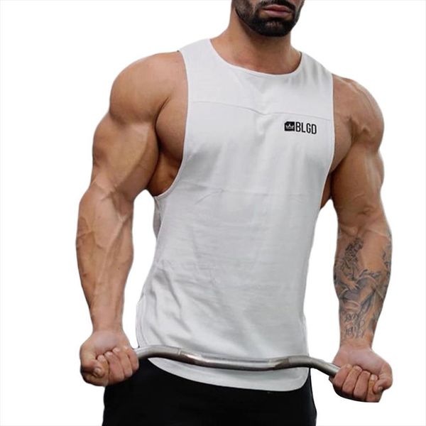 

men sleeveless shirt summer pullover round collar loose elastic casual sports basketball vest fashion, White;black
