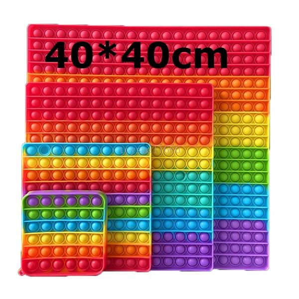 

40cm super big size push bubble fidget toys stress reliever anxiety sensory kids toys