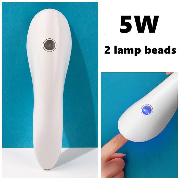 

nail art kits usb manicure handheld lamp mini potherapy quick-drying rechargeable diy nails equipment tslm1