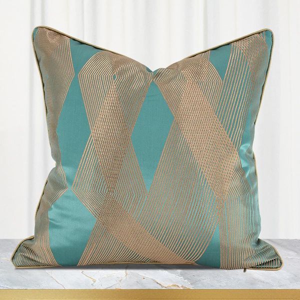 

luxury cushion cover 50x50 geometric design sofa pillowcase decorative throw pillow cover for l villa home decoration
