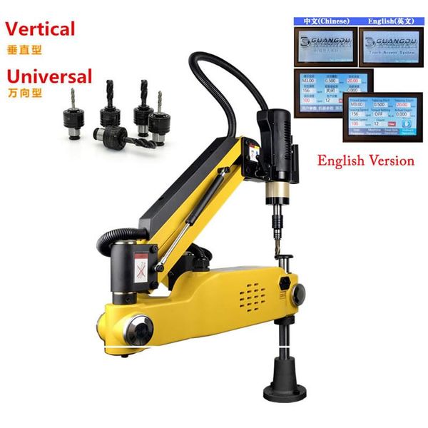 

power tool sets m2-m30 tapping machine universal type vertical electric tapper threading upgrade version from standard