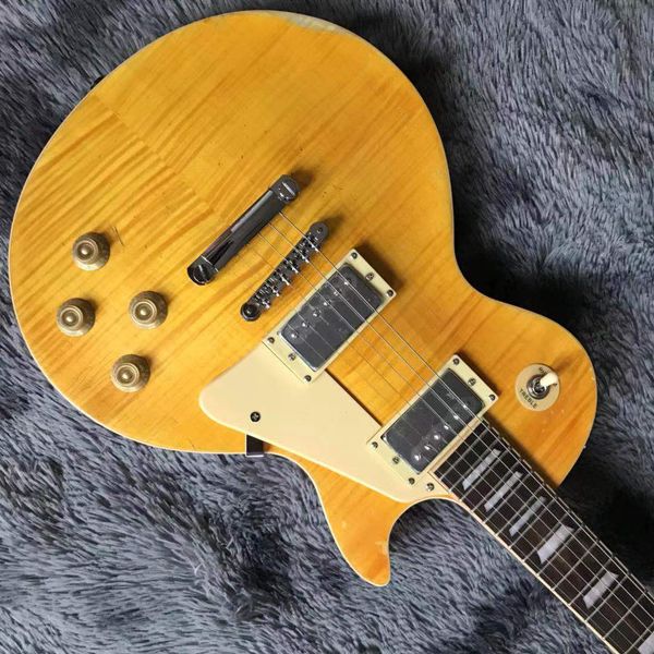 

custom tom murphy 1959 standard electric guitar lemon drop