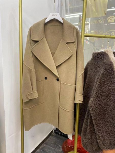 

women's wool & blends zk2105 fashion women coats jackets 2021 runway luxury european design party style clothing, Black