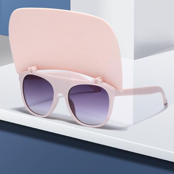 

sunglasses fashion oversized flip up women men luxury punk shield visor goggle square sun glasses female, White;black